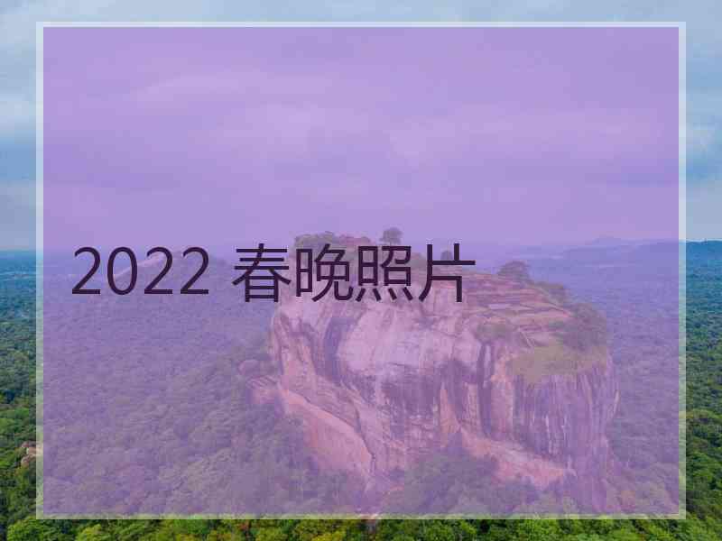 2022 春晚照片