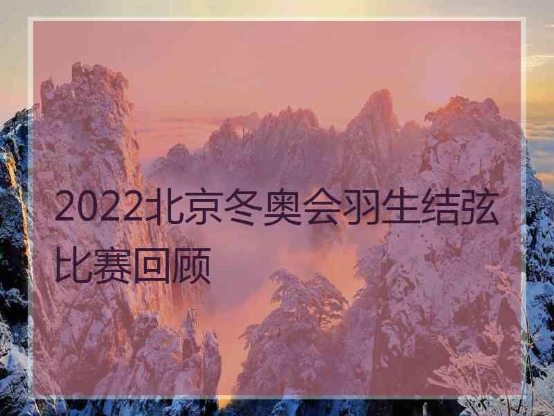 2022北京冬奥会羽生结弦比赛回顾