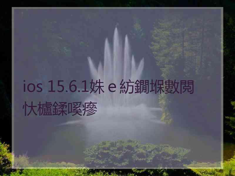 ios 15.6.1姝ｅ紡鐗堢數閲忕櫨鍒嗘瘮