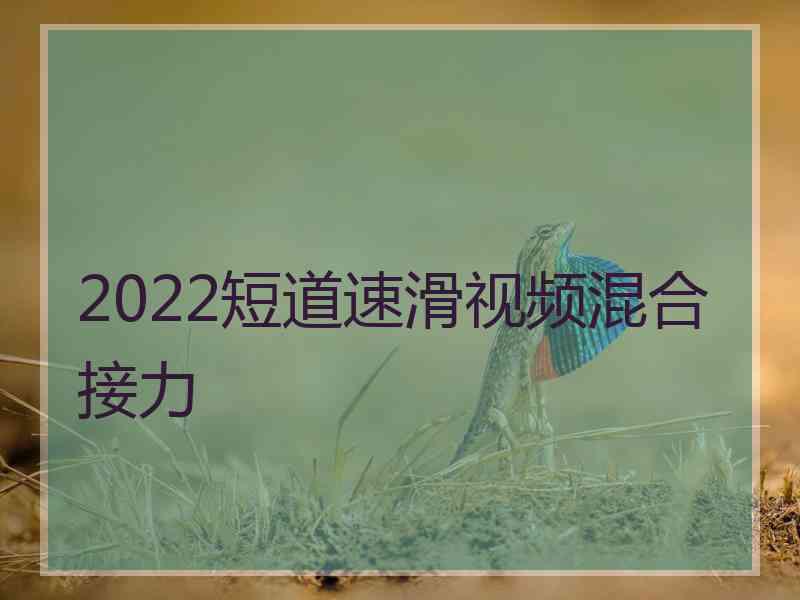 2022短道速滑视频混合接力