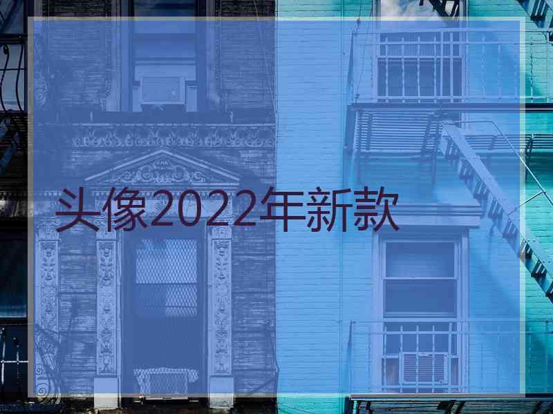 头像2022年新款