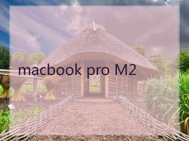 macbook pro M2