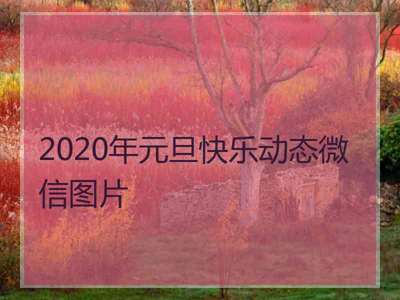 2020年元旦快乐动态微信图片