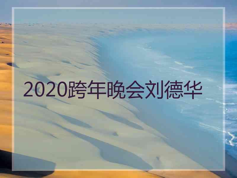 2020跨年晚会刘德华