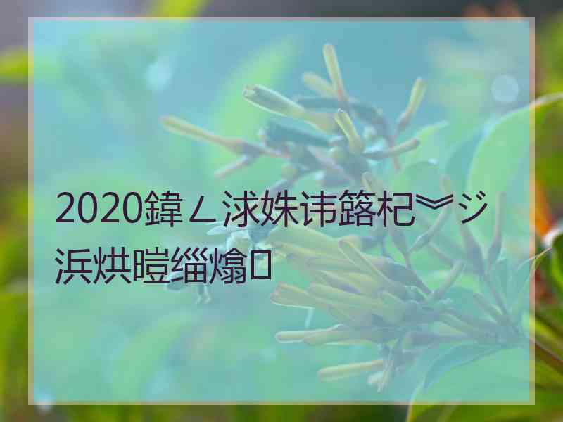 2020鍏ㄥ浗姝讳簬杞︾ジ浜烘暟缁熻