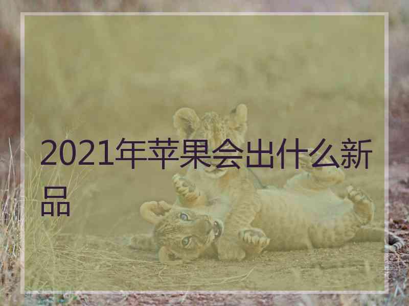 2021年苹果会出什么新品