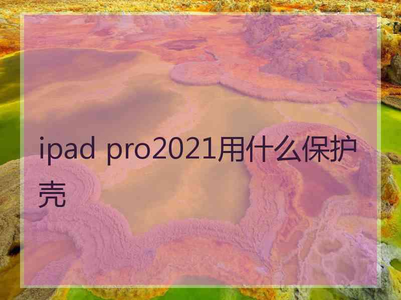 ipad pro2021用什么保护壳