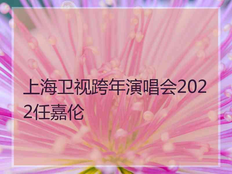 上海卫视跨年演唱会2022任嘉伦