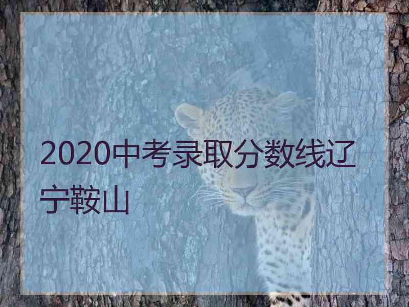 2020中考录取分数线辽宁鞍山