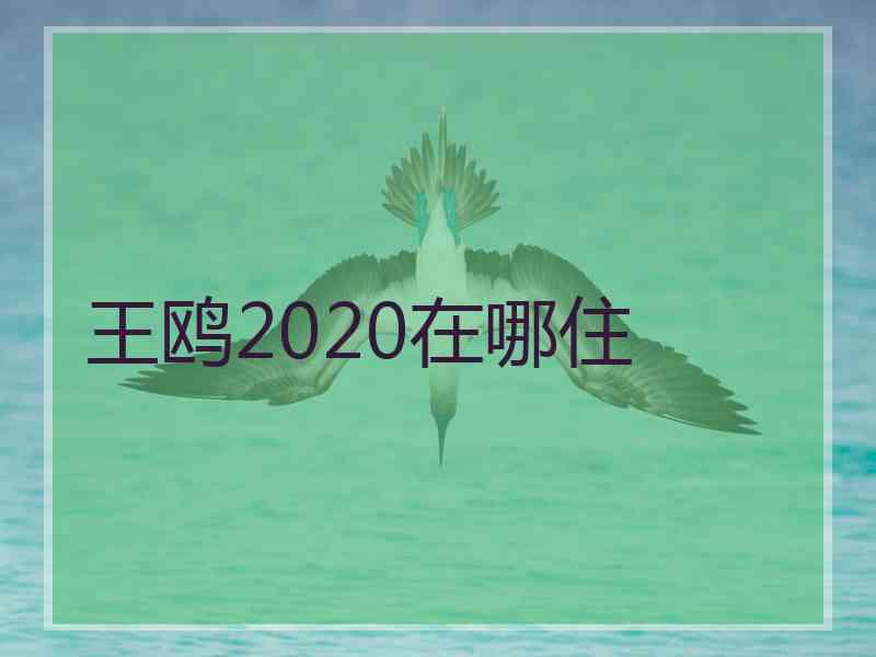 王鸥2020在哪住