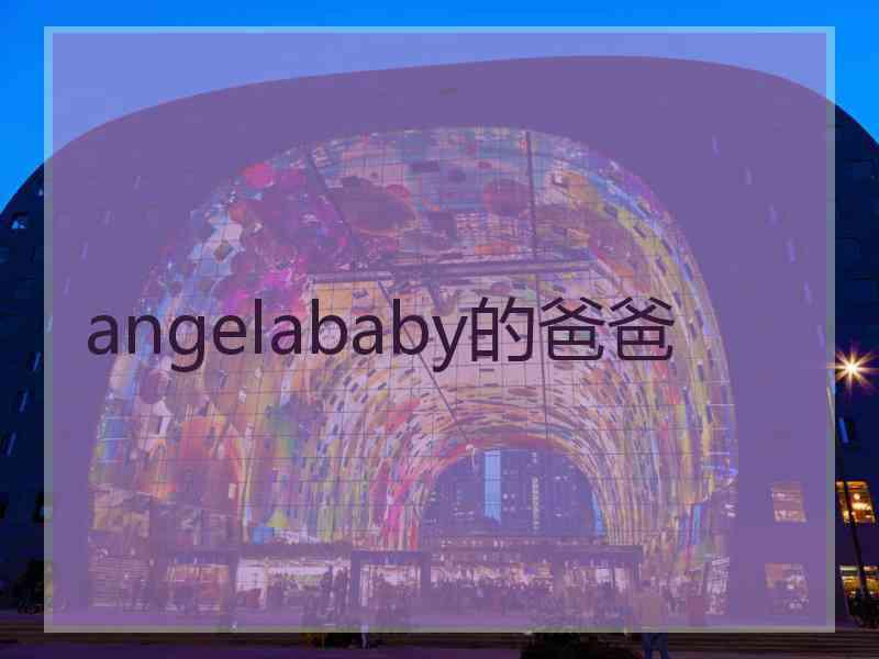 angelababy的爸爸