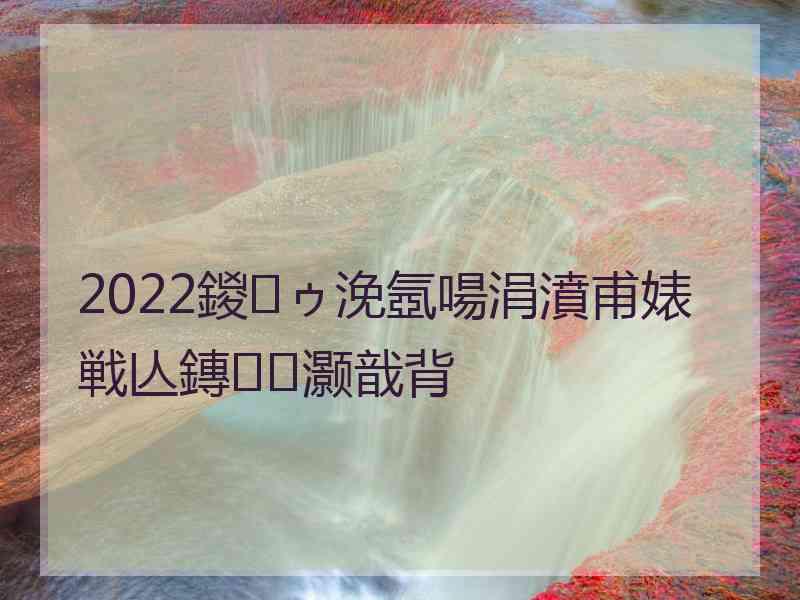 2022鍐ゥ浼氬啺涓濆甫婊戦亾鏄灏戠背