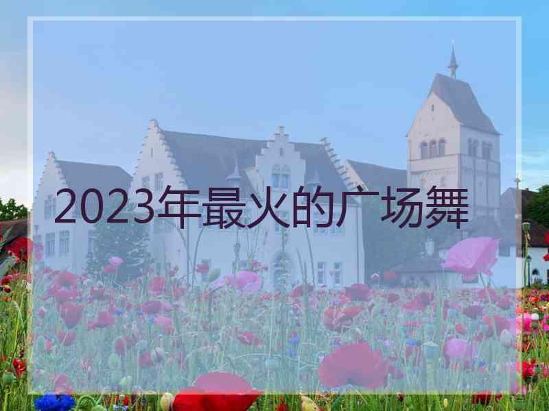 2023年最火的广场舞