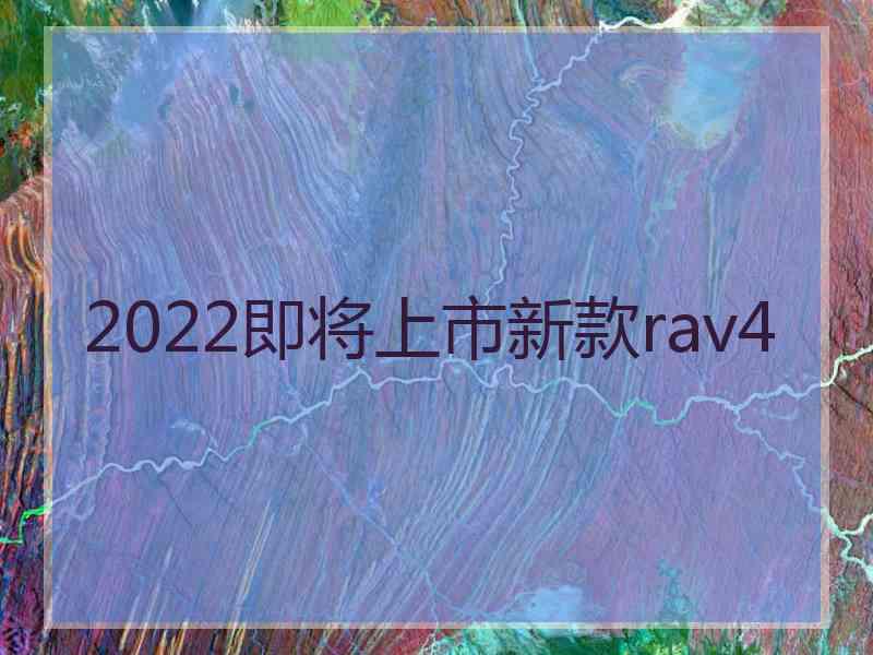 2022即将上市新款rav4