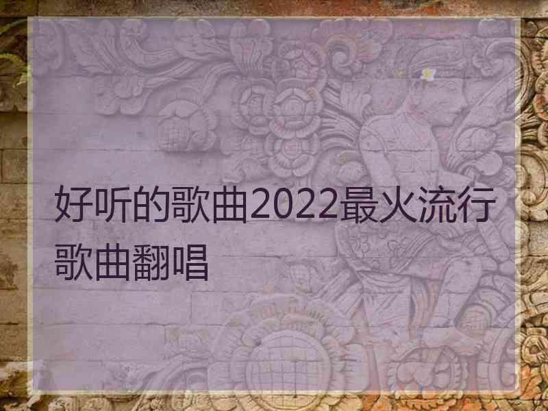 好听的歌曲2022最火流行歌曲翻唱