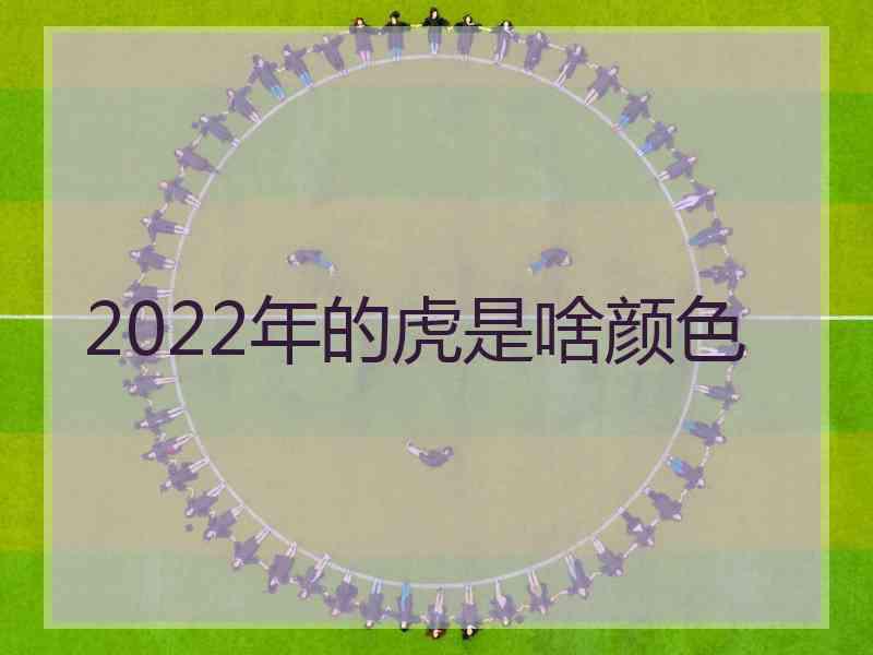 2022年的虎是啥颜色