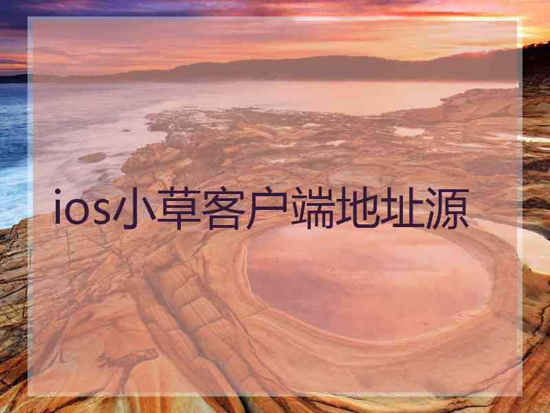 ios小草客户端地址源