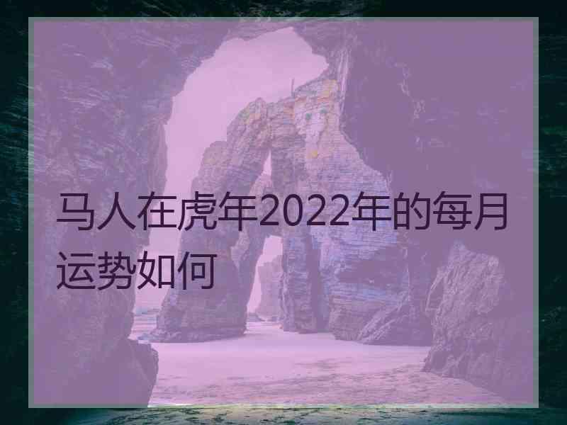 马人在虎年2022年的每月运势如何