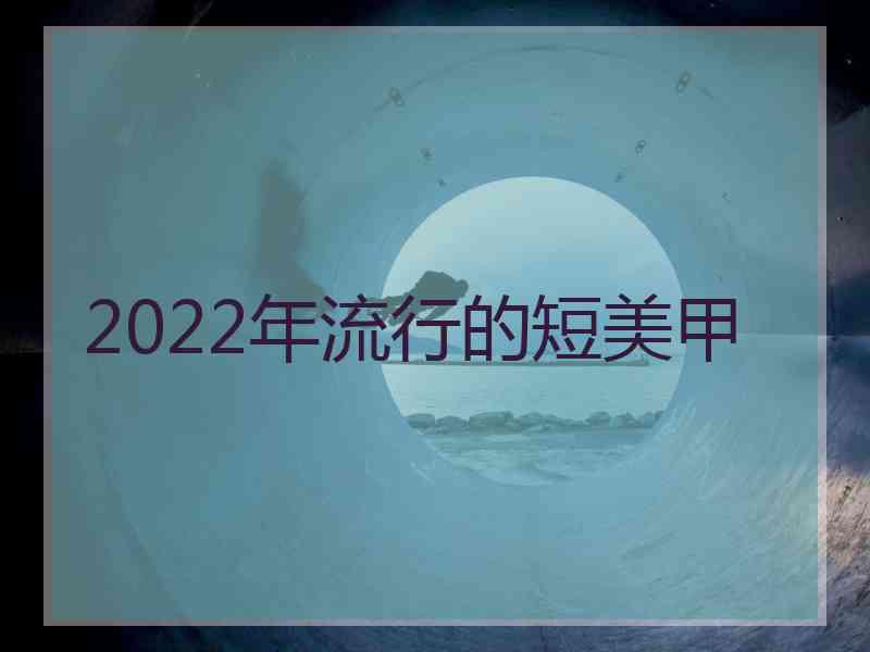 2022年流行的短美甲