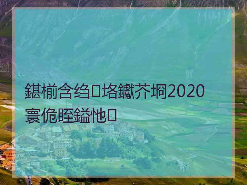 鍖椾含绉垎钀芥埛2020 寰佹眰鎰忚