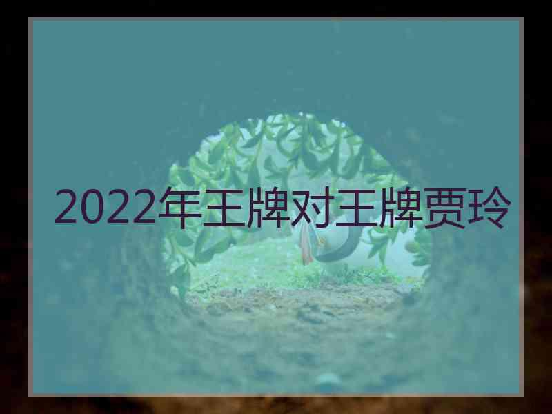 2022年王牌对王牌贾玲