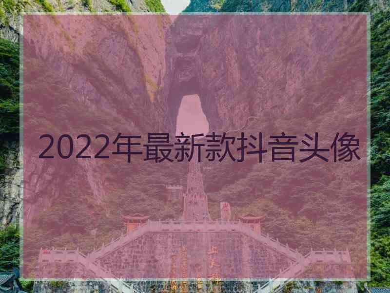 2022年最新款抖音头像