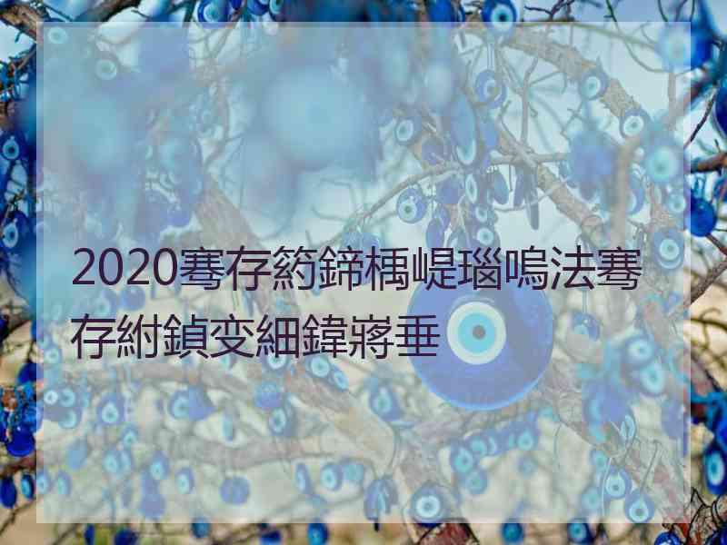 2020骞存箹鍗楀崼瑙嗚法骞存紨鍞变細鍏嶈垂