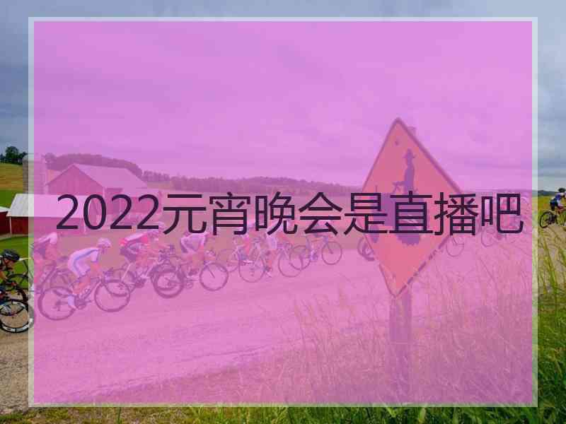 2022元宵晚会是直播吧