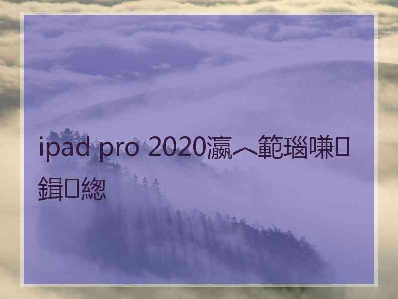 ipad pro 2020瀛︿範瑙嗛鍓緫