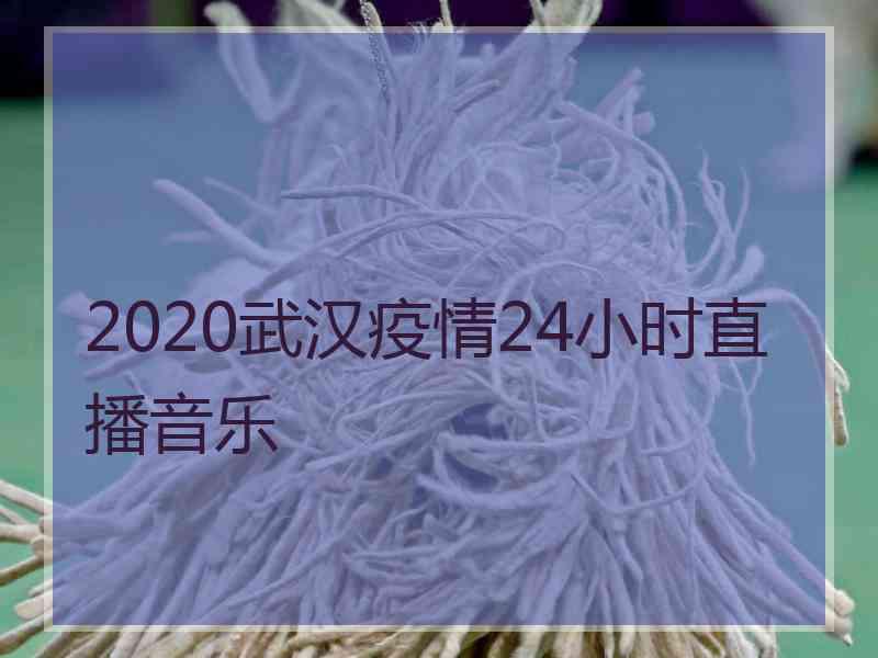 2020武汉疫情24小时直播音乐