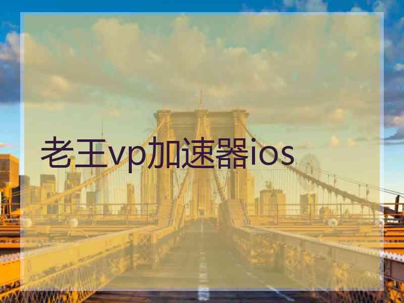 老王vp加速器ios