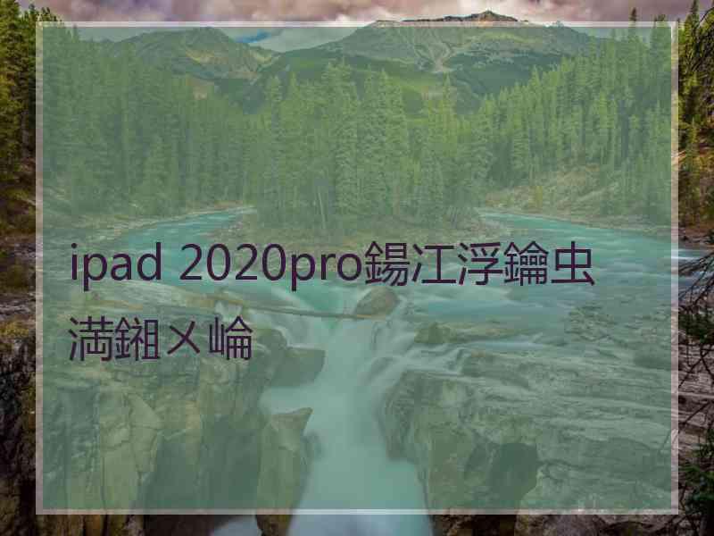 ipad 2020pro鍚冮浮鑰虫満鎺ㄨ崘