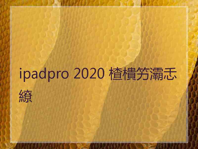 ipadpro 2020 楂樻竻灞忎繚