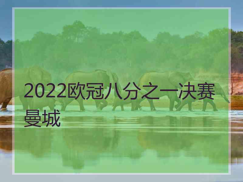 2022欧冠八分之一决赛曼城