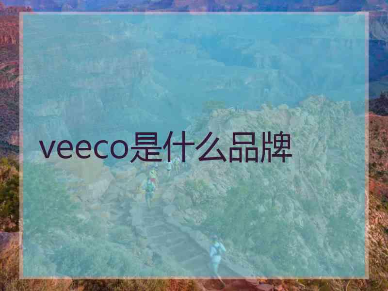 veeco是什么品牌