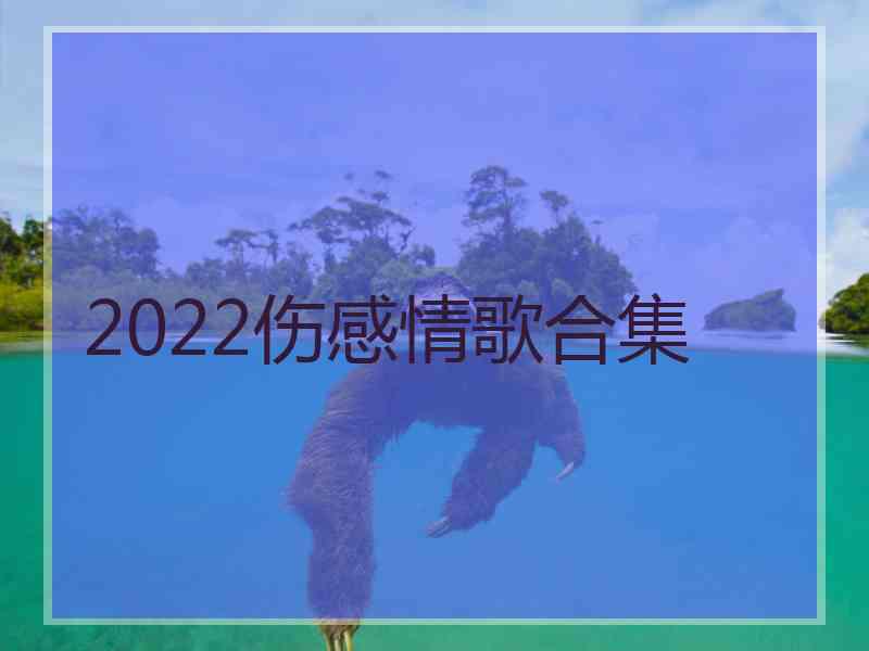 2022伤感情歌合集