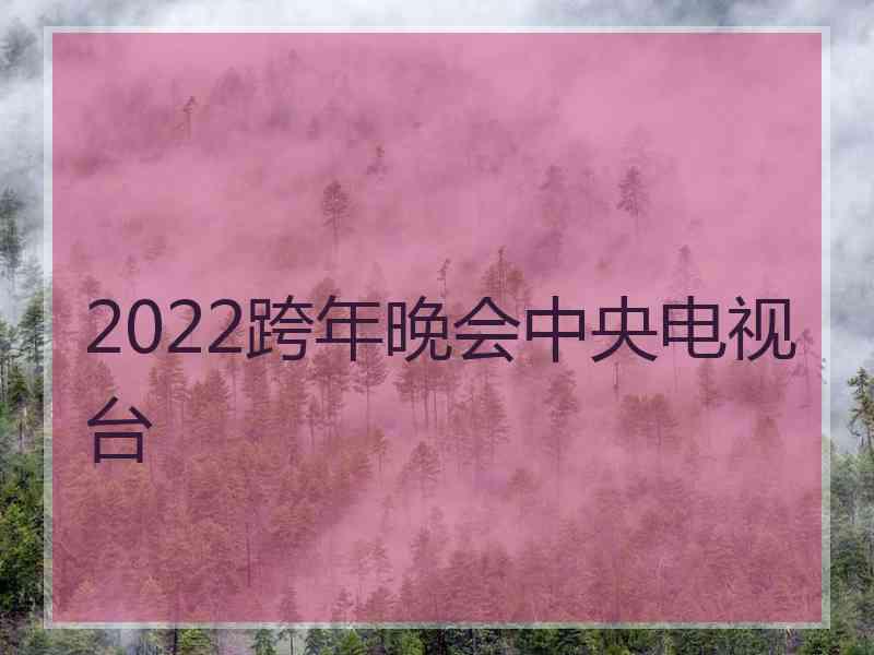 2022跨年晚会中央电视台