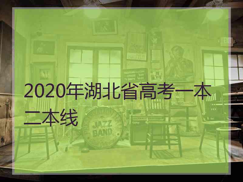 2020年湖北省高考一本二本线