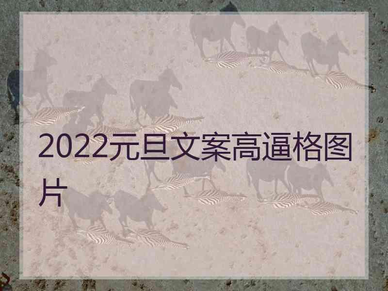 2022元旦文案高逼格图片