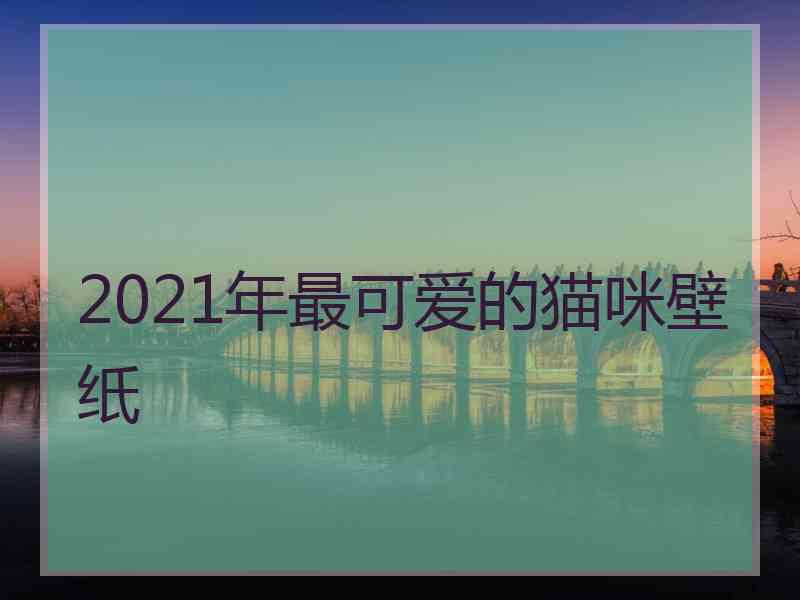 2021年最可爱的猫咪壁纸