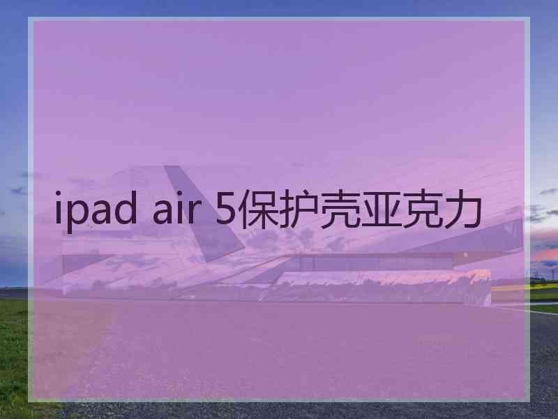 ipad air 5保护壳亚克力