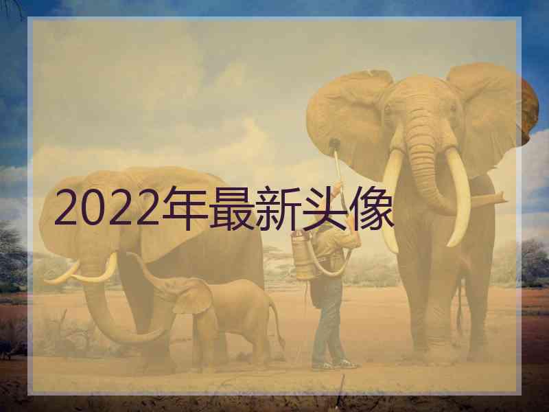 2022年最新头像