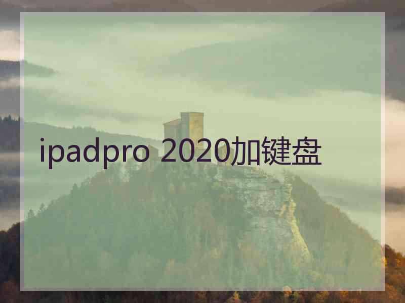 ipadpro 2020加键盘