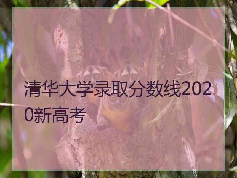 清华大学录取分数线2020新高考