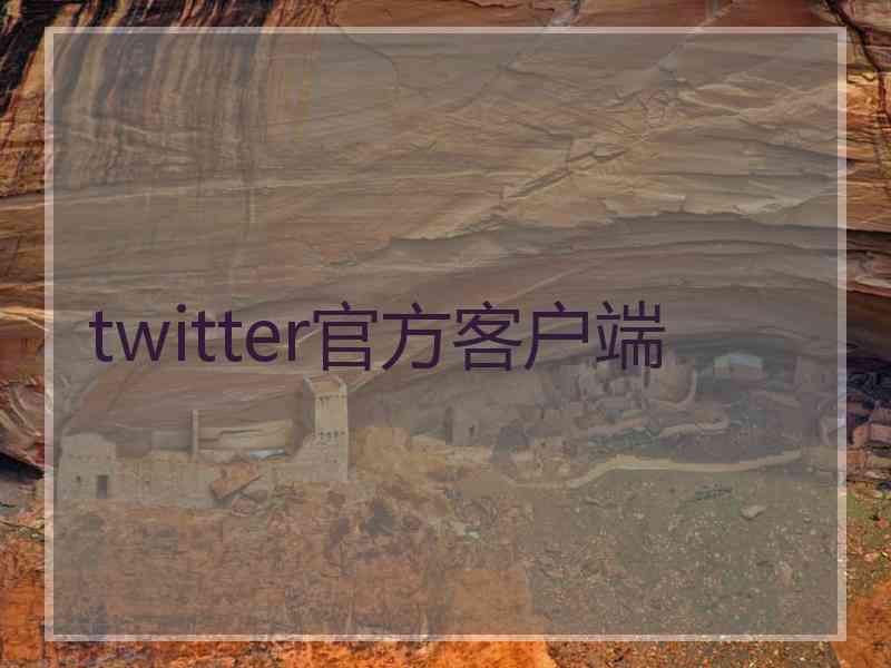 twitter官方客户端