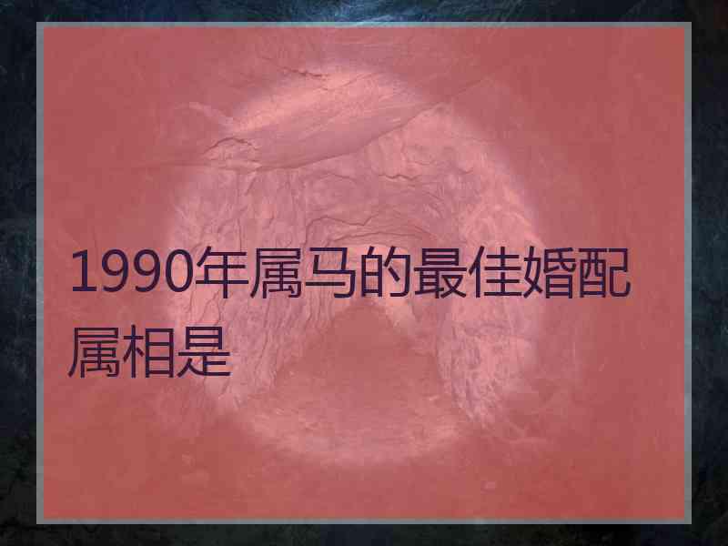 1990年属马的最佳婚配属相是