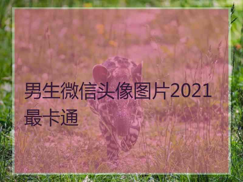 男生微信头像图片2021最卡通