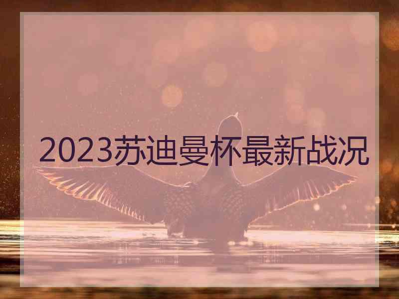 2023苏迪曼杯最新战况