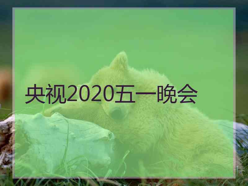 央视2020五一晚会