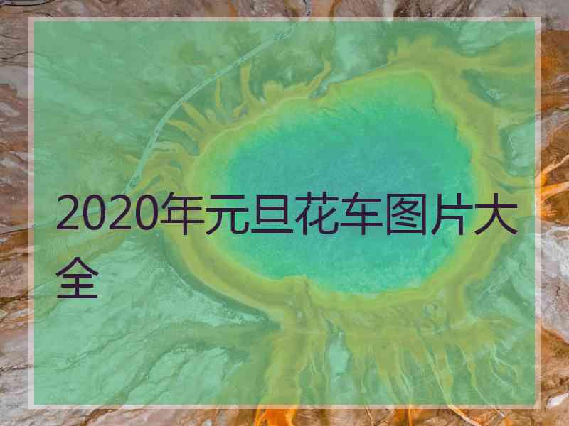 2020年元旦花车图片大全